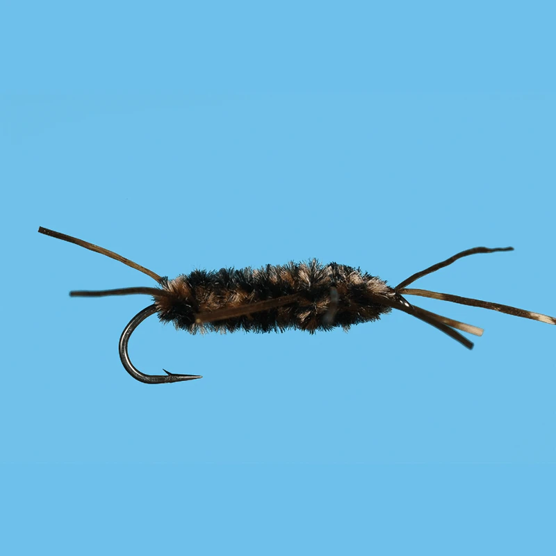 Solitude Stonefly Nymph Pat's Rubber Leg Fly (12 Count)