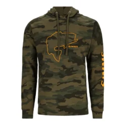 Simms Bass Outline Hoodie